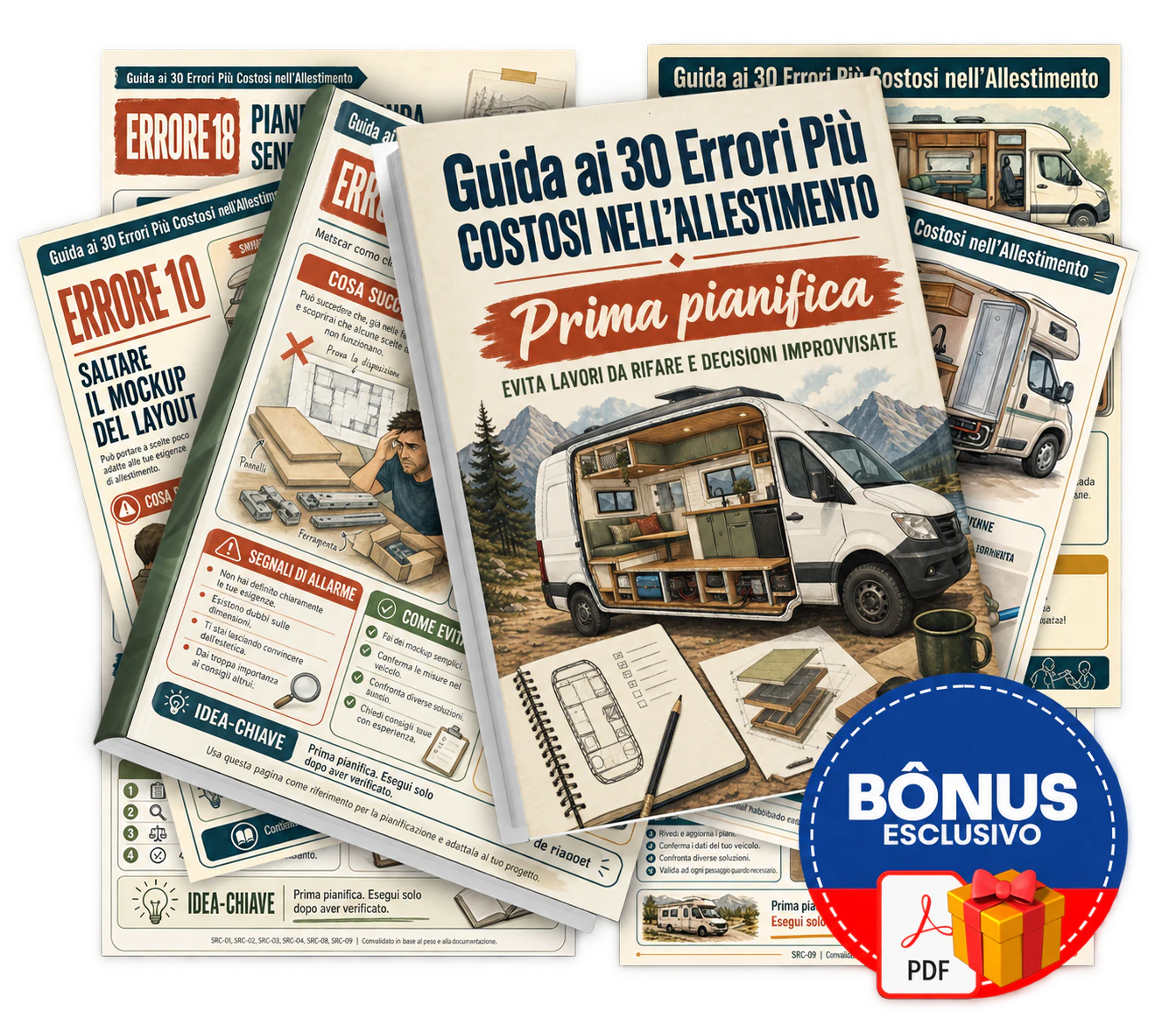 Anteprima del bonus Guida ai 30 Errori Più Costosi nell'Allestimento