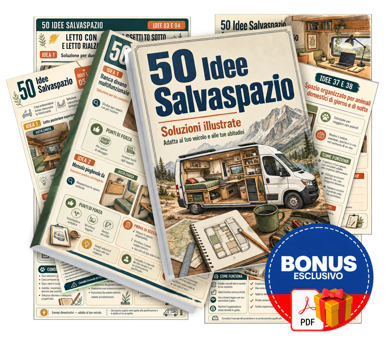 Anteprima del bonus 50 Idee Salvaspazio